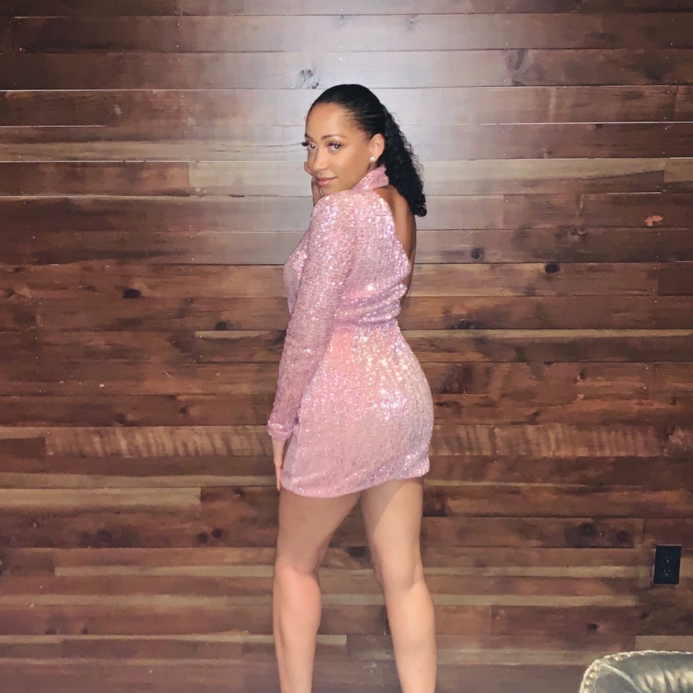 Pink Dress that is comfortable and glamorous